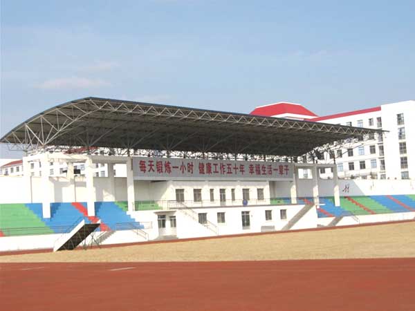 汕尾操场看台网架工程